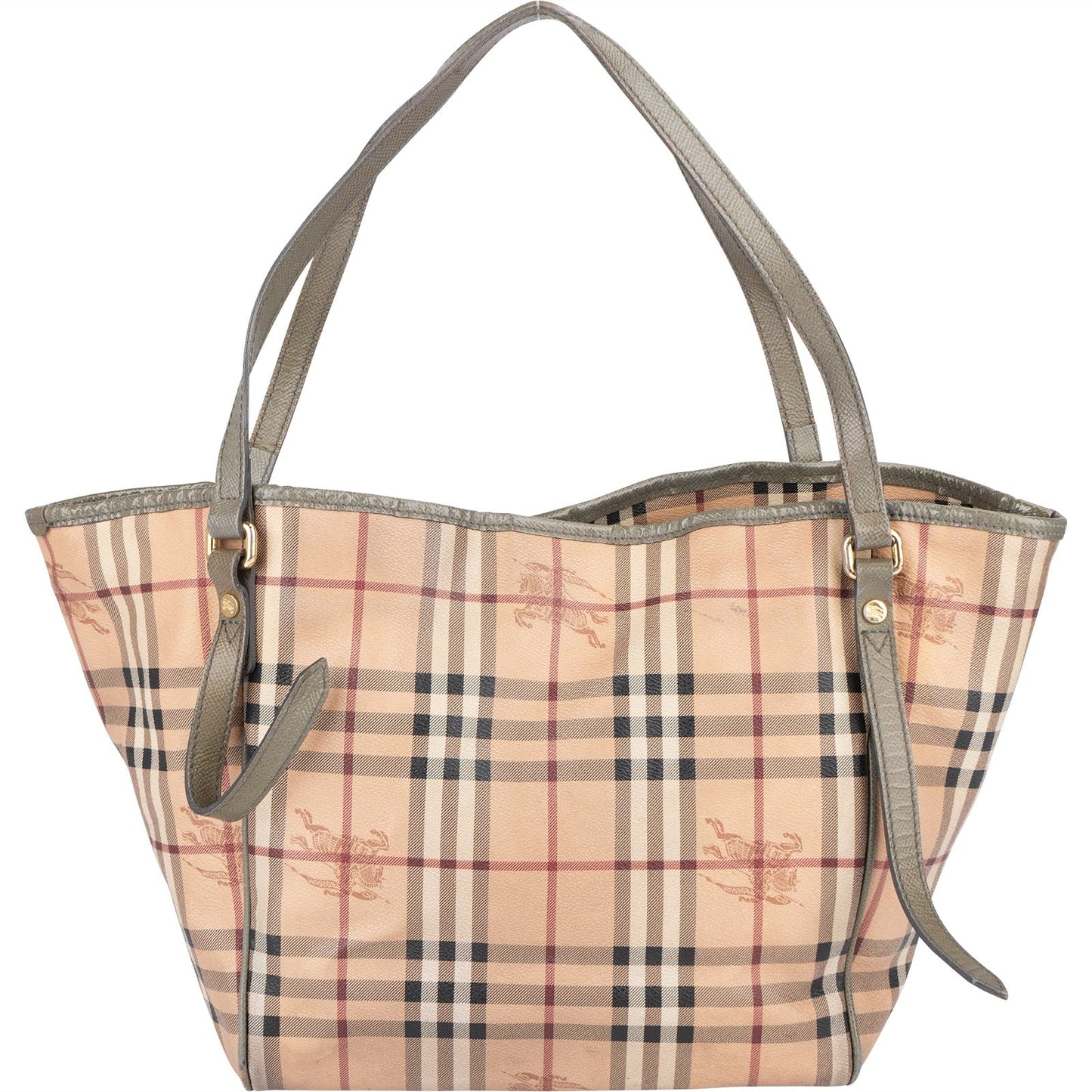 Burberry Haymarket Check Canterbury Tote Shoulder Bag