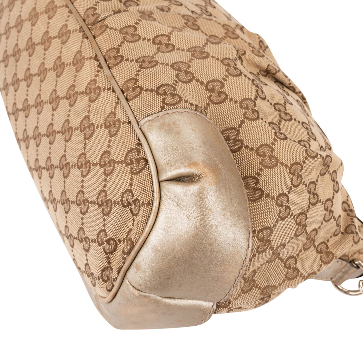 Gucci Monogram GG Canvas Sukey Satchel Handbag