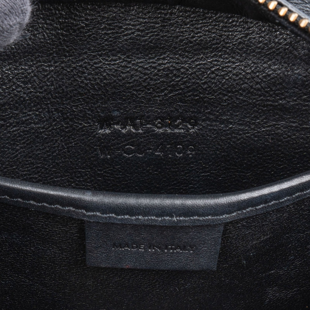 Celine Black Calfskin Leather Luggage Handbag