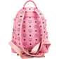 MCM Monogram Visetos Small Stark Studded Backpack