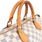 Louis Vuitton Monogram Damier Azur Speedy 30 Handbag