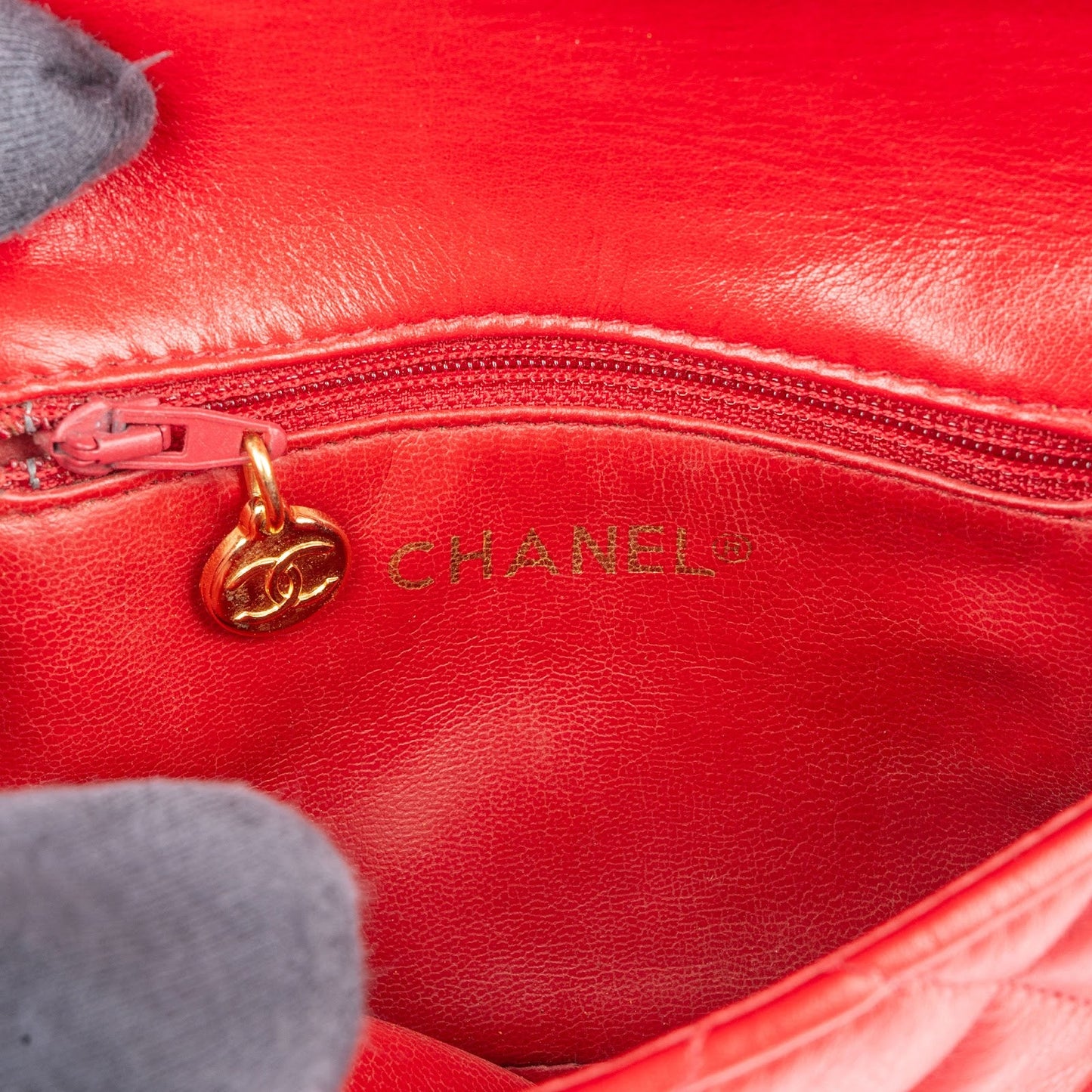 Chanel Quilted Lambskin CC Belt Crossbody Bag