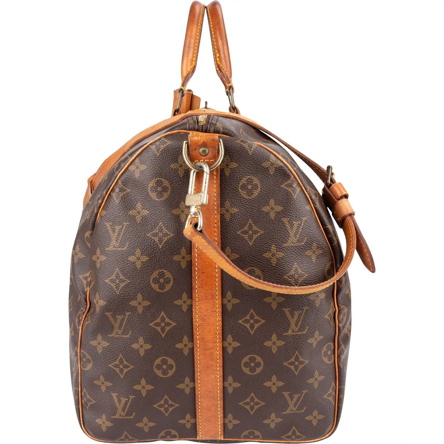 Louis Vuitton Monogram Canvas Keepall 55 Bandoulière Travel Bag