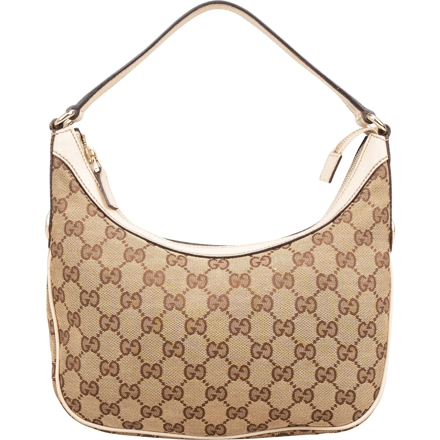 Gucci Monogram GG Canvas Small Hobo Shoulder Bag