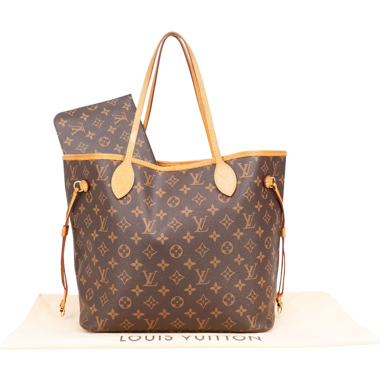Louis Vuitton Monogram Canvas Neverfull MM Shoulder Bag
