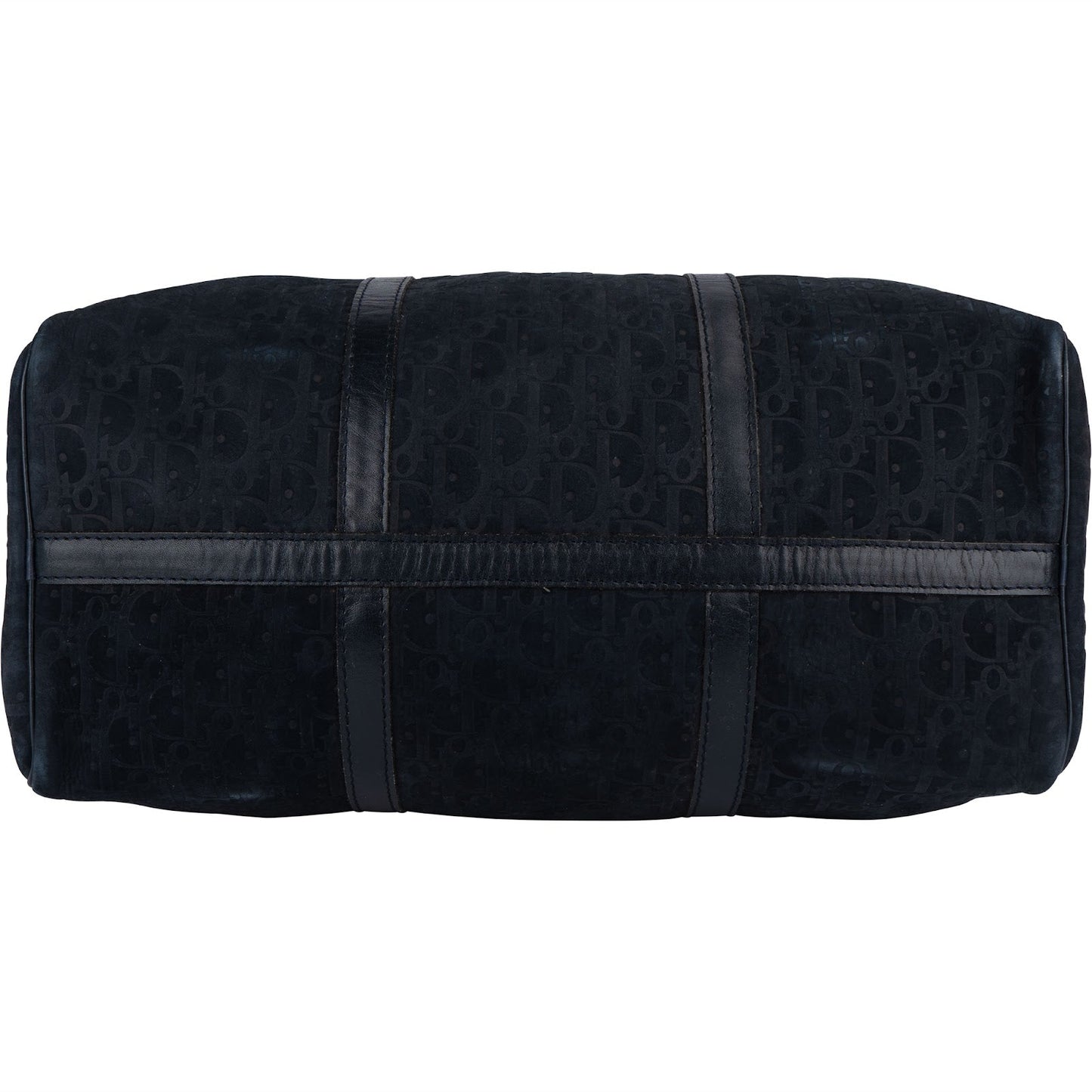 Christian Dior Monogram Suede Trotter Boston 50 Weekender Bag