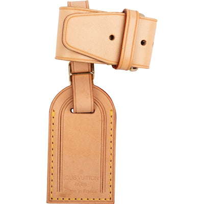Louis Vuitton Vachetta Leather Luggage Tag Set