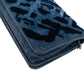 Chanel Graffiti Wallet on Chain aus Denim und Samt – Ansicht 8