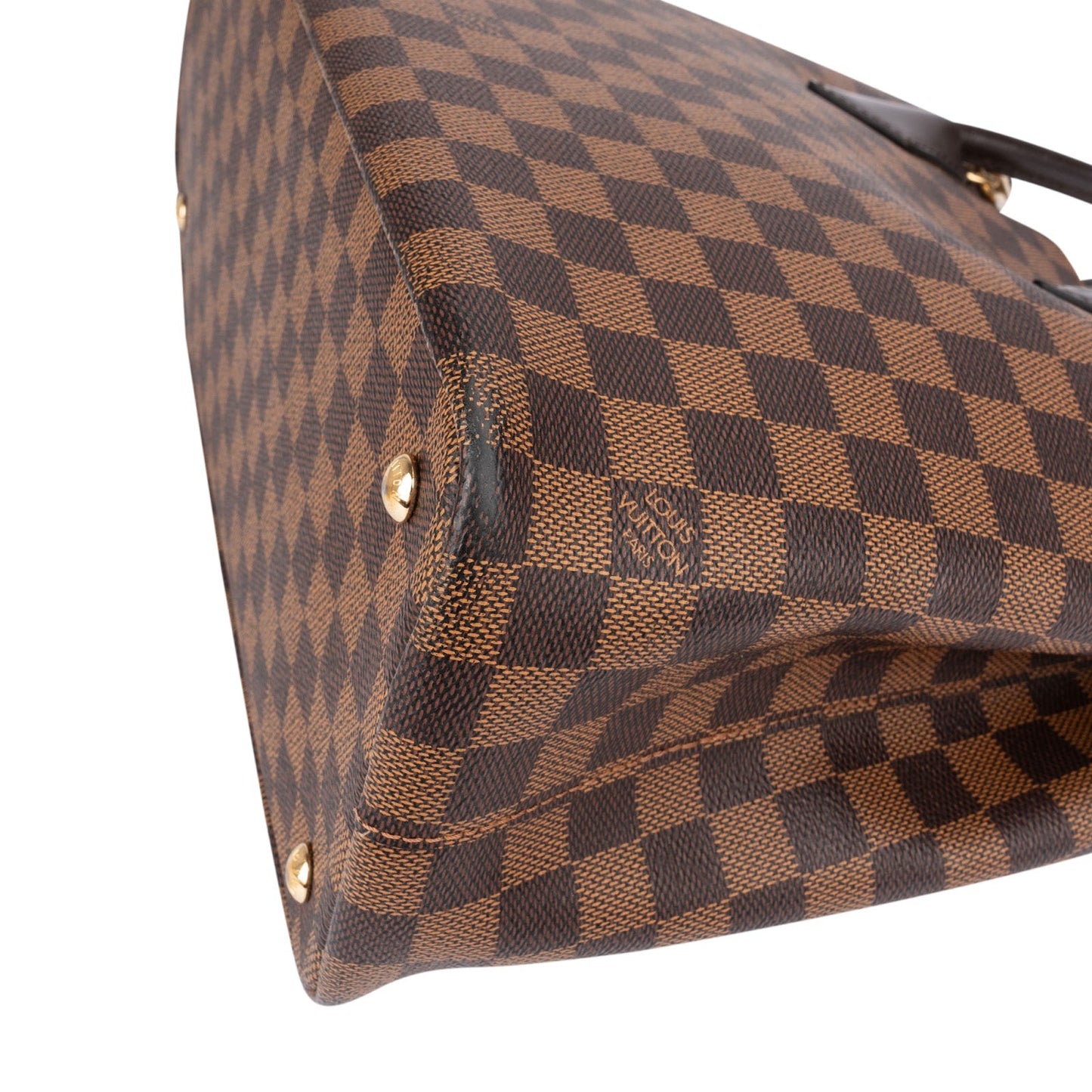 Louis Vuitton Monogram Damier Ebene Kensington Handbag