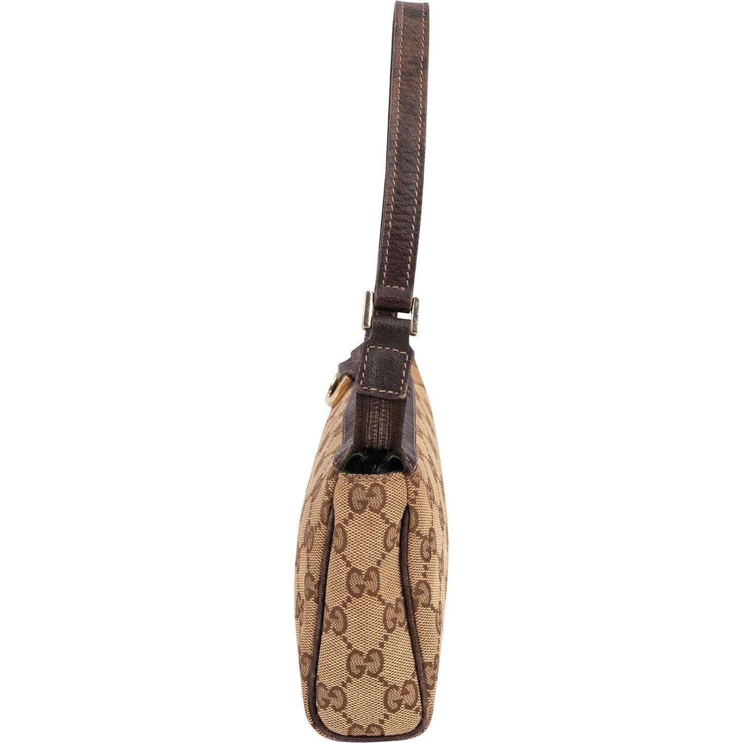 Gucci Monogram GG Canvas Mini Abbey Pochette Handbag