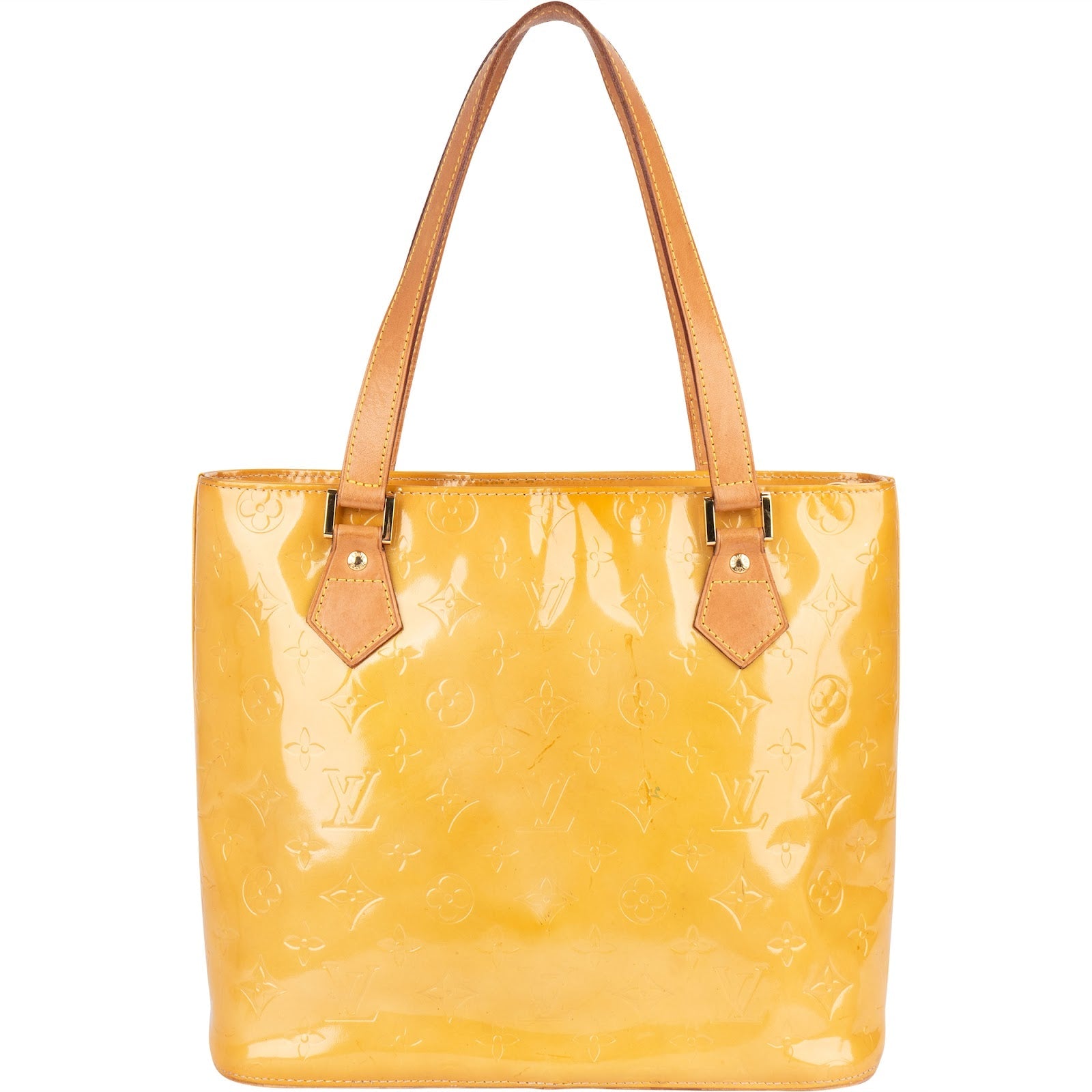Louis Vuitton Monogram Vernis Leather Houston Handbag