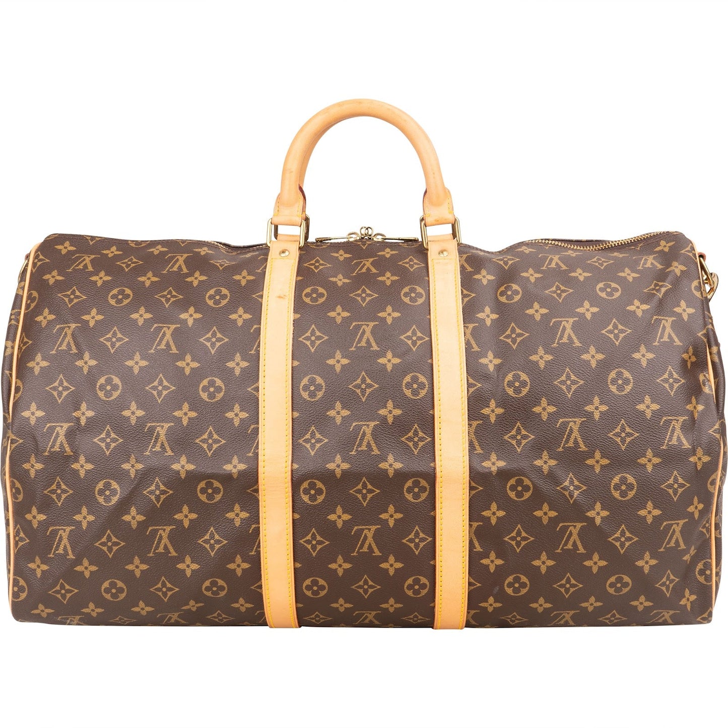Louis Vuitton Monogram Canvas Keepall 55 Bandoulière Travel Bag