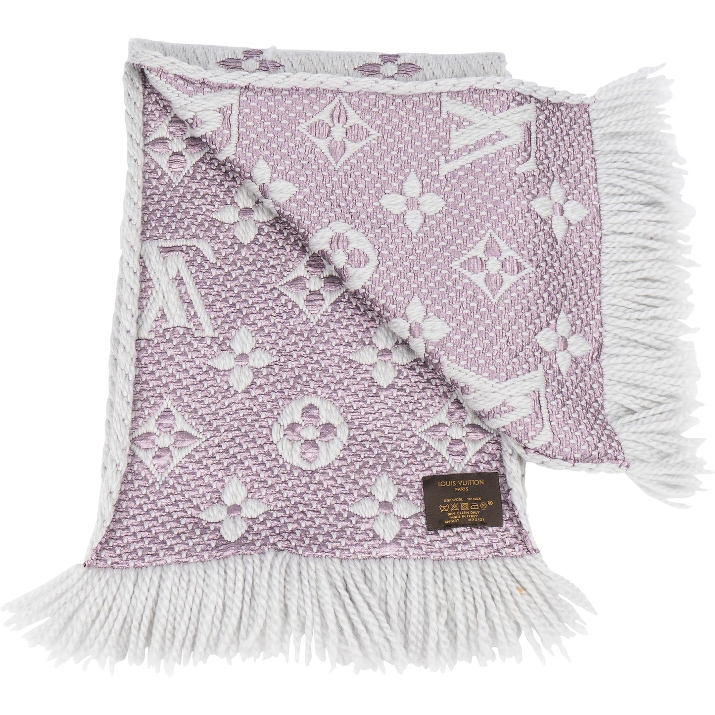 Louis Vuitton Wool Monogram Logomania Schal Scarf