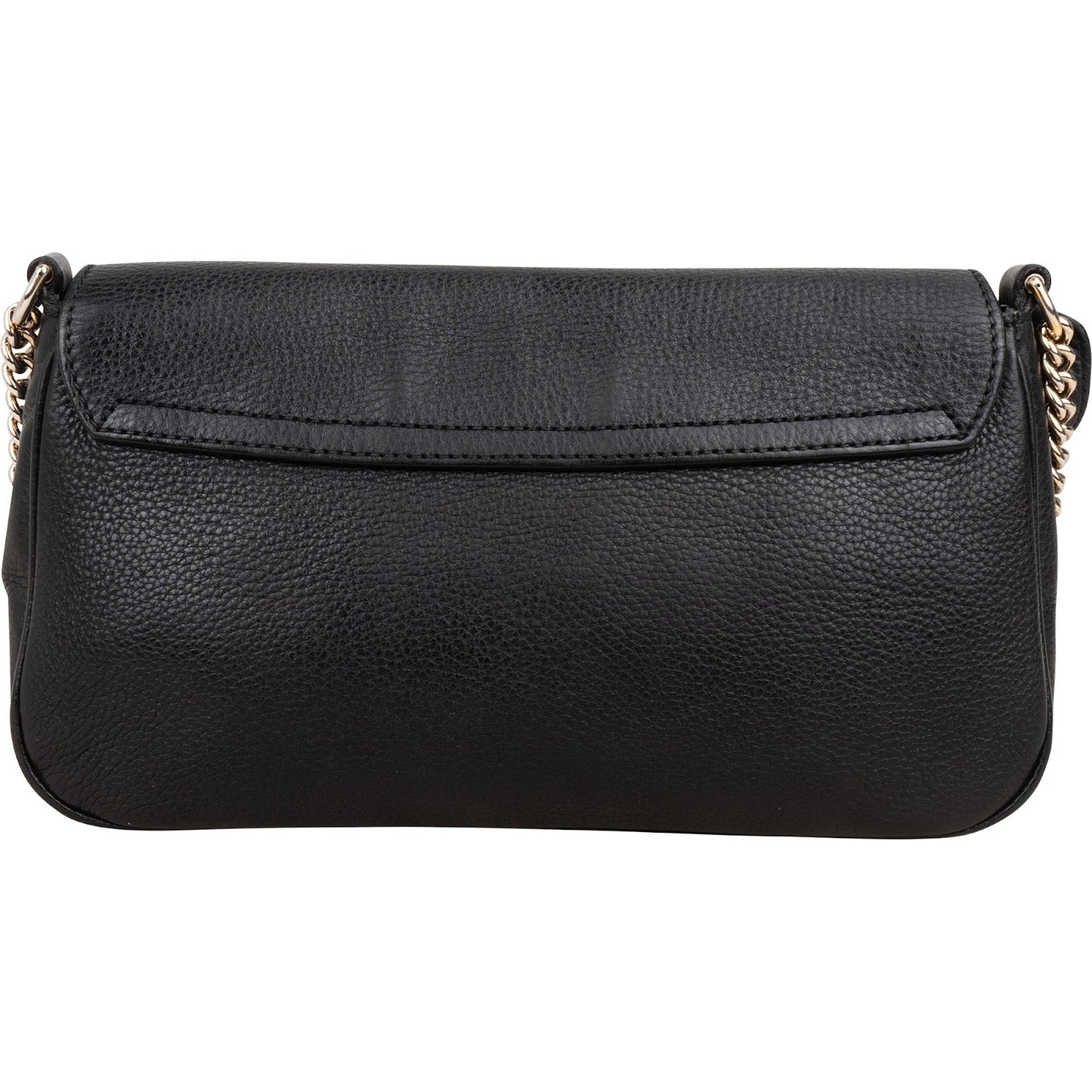 Gucci Pebbled Leather Soho Chain Tassel Crossbody Bag
