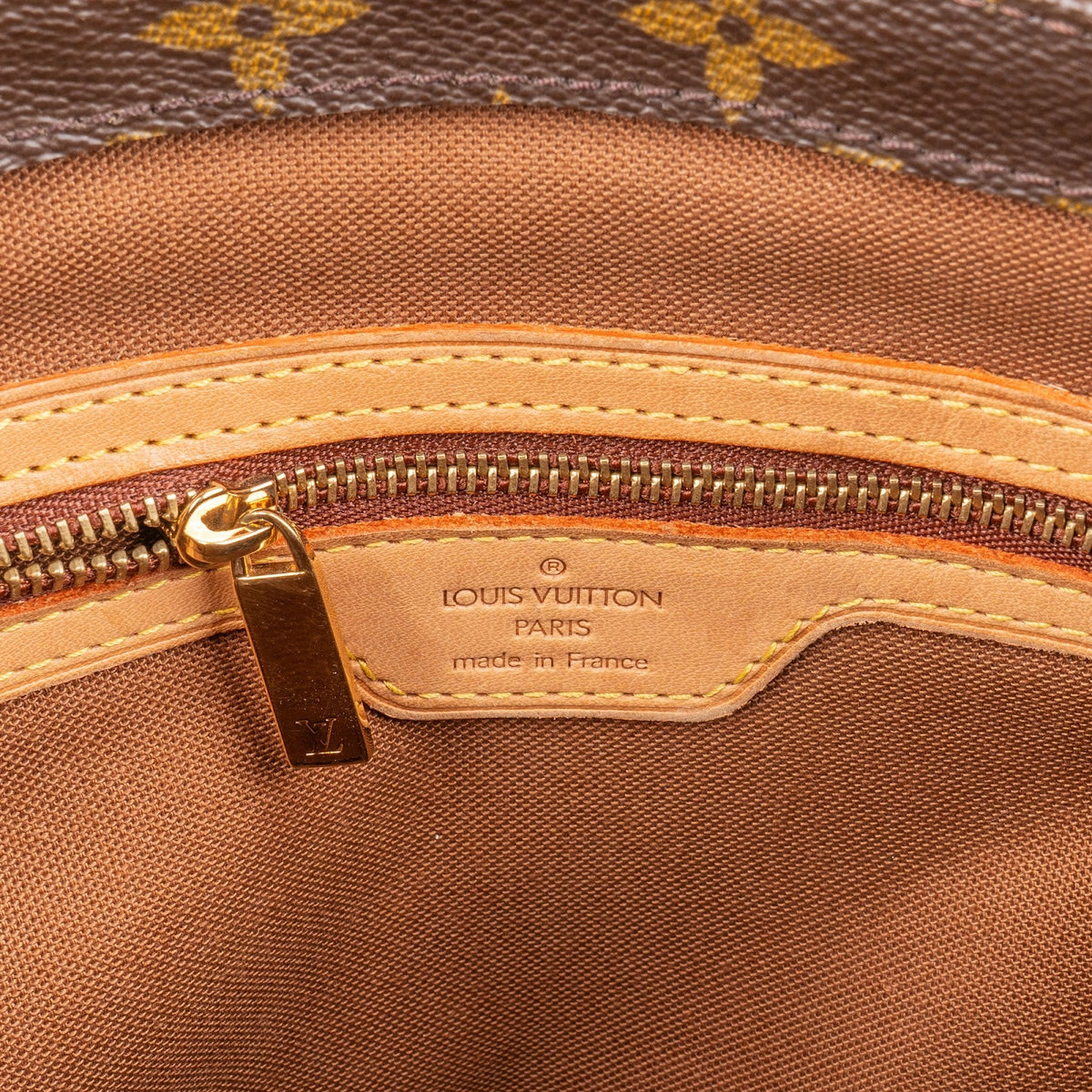 Louis Vuitton Monogram Canvas Cabas Piano Shoulder Bag