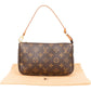 Louis Vuitton Monogram Canvas Pochette Accessoires Handbag
