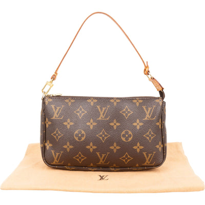 Louis Vuitton Monogram Canvas Pochette Accessoires Handbag