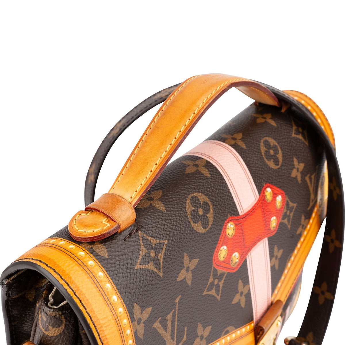 Louis Vuitton Monogram Canvas Summer Trunk Metis Handbag