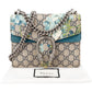 Gucci Monogram GG Supreme Blooms Dionysus Mini Crossbody Bag