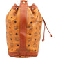 MCM Monogram Visetos Bucket Crossbody Bag