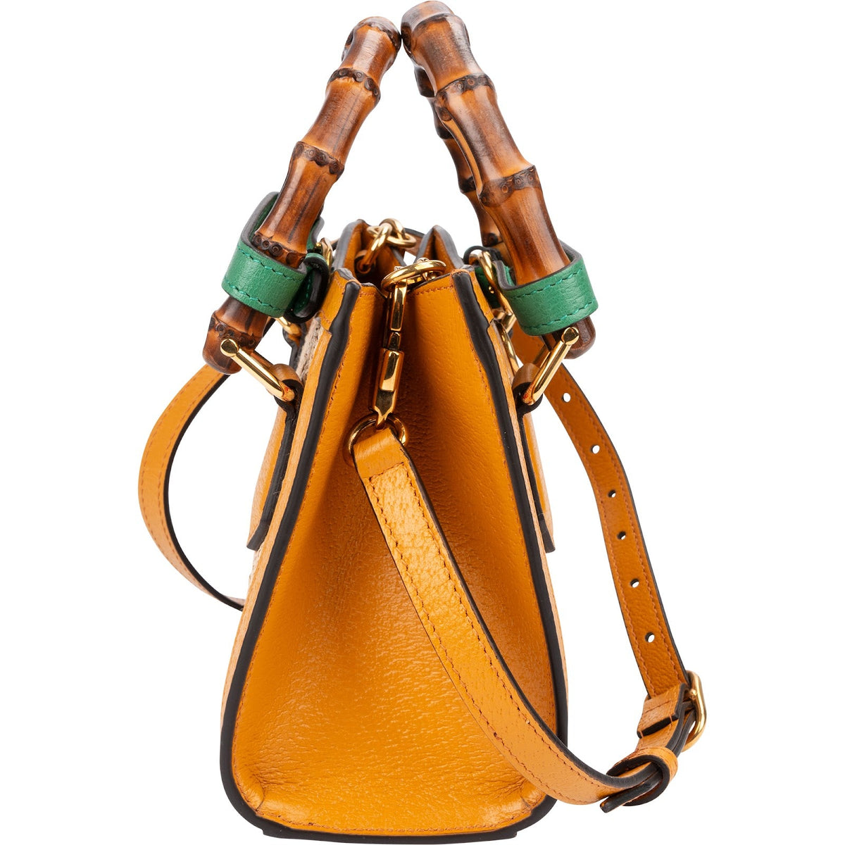 Gucci Diana Mini Tote aus Bast (limitiert) – Ansicht 4