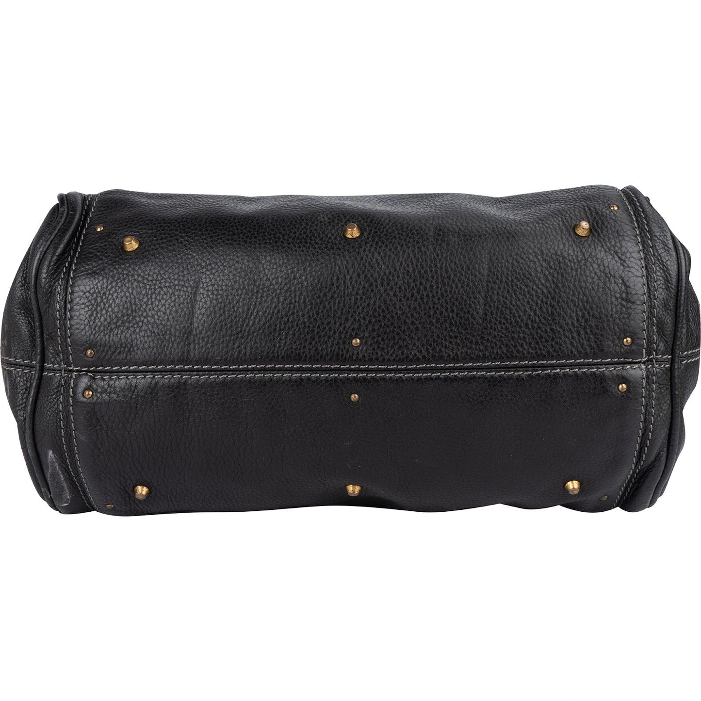 Chloé Pebbled Leather Paddington Satchel Handbag