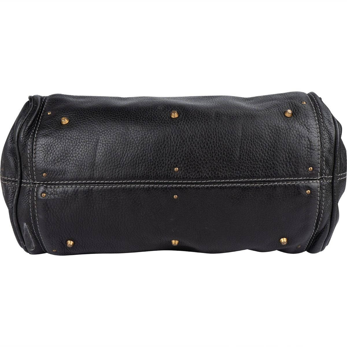 Chloé Pebbled Leather Paddington Satchel Handbag