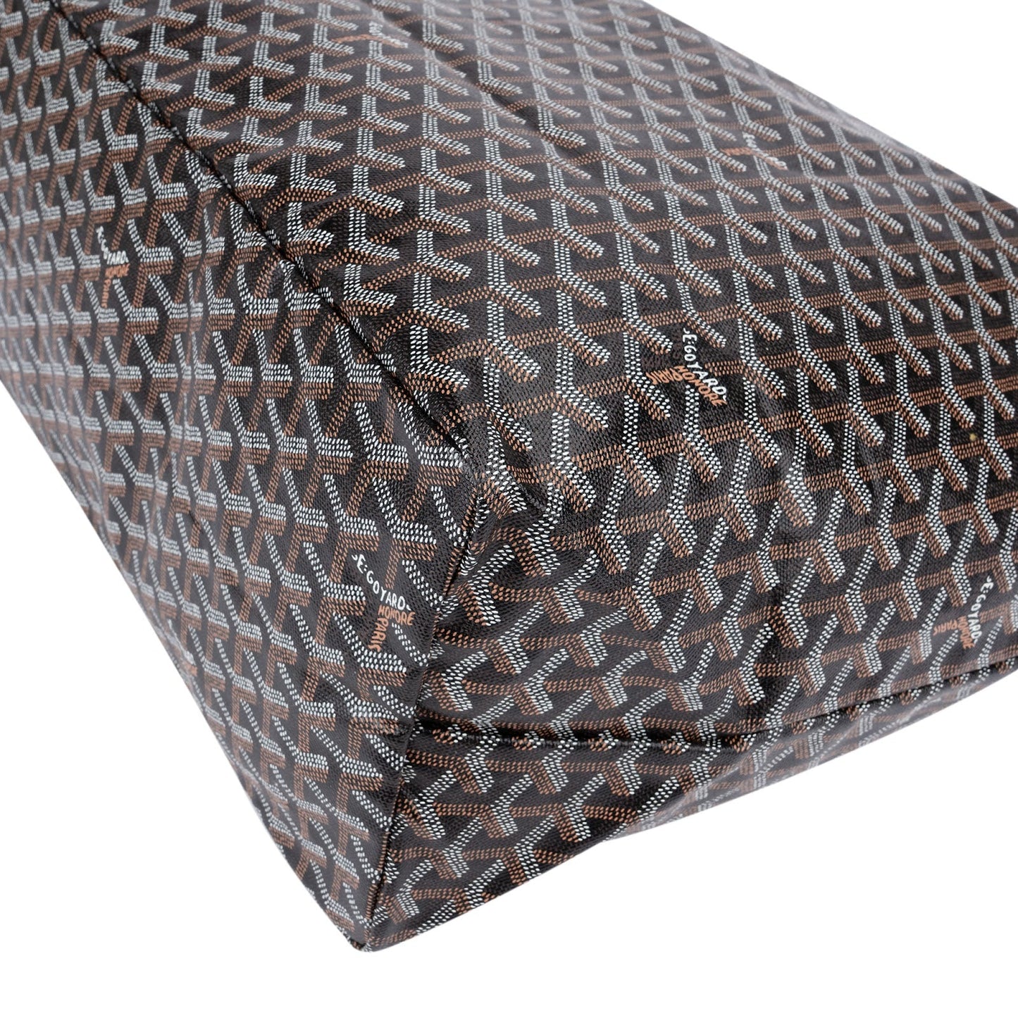Goyard Goyardine Monogram St. Louis GM Shoulder Bag