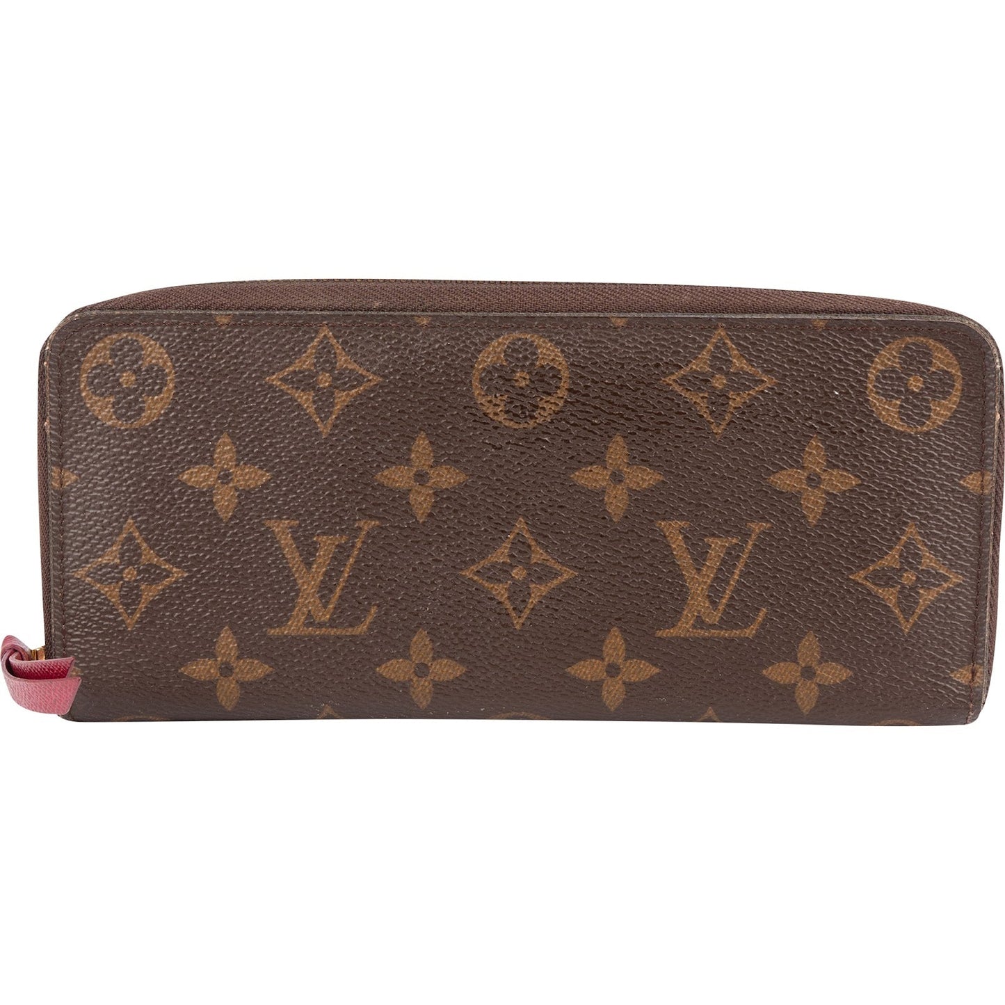 Louis Vuitton Monogram Canvas Clemence Zippy Wallet