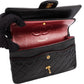 Chanel Quilted Lambskin Medium 24K Gold Double Flap Shoulder Bag
