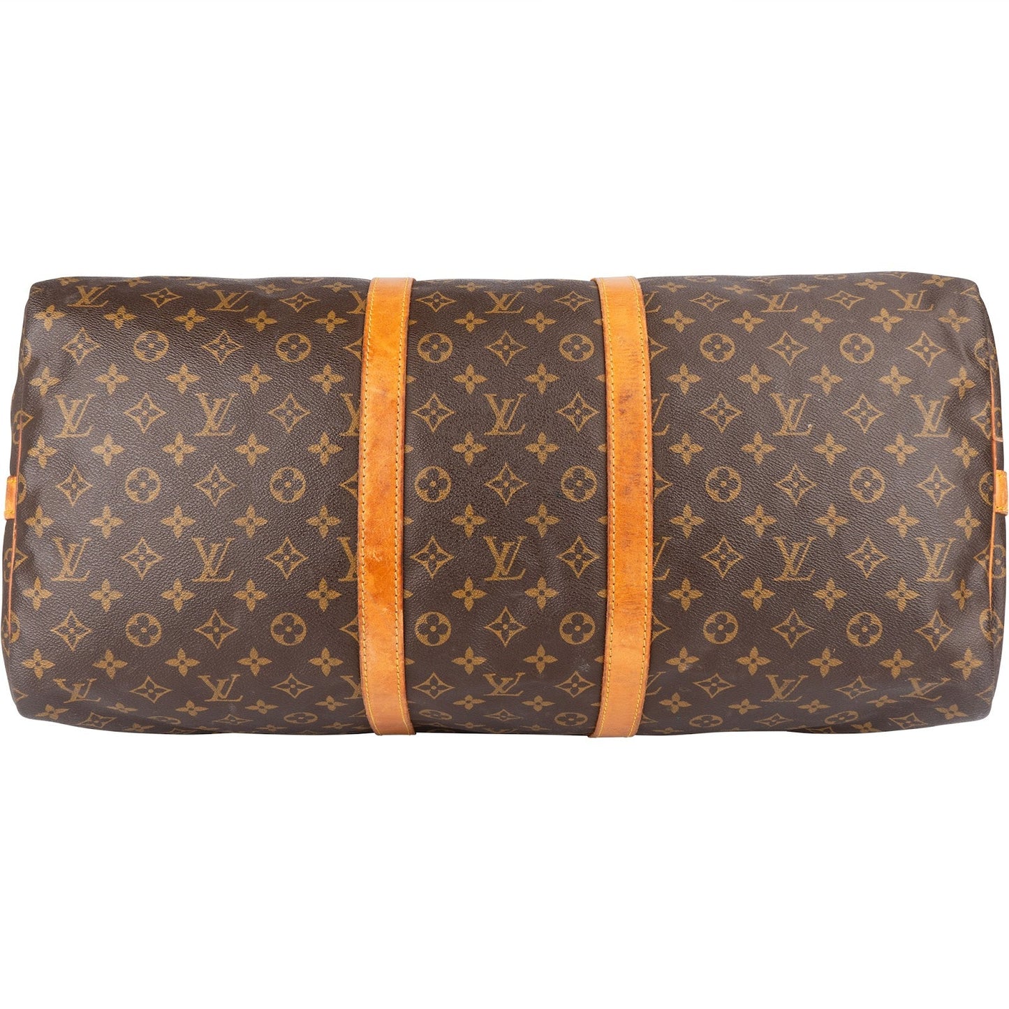 Louis Vuitton Monogram Canvas Keepall 55 Bandoulière Travel Bag