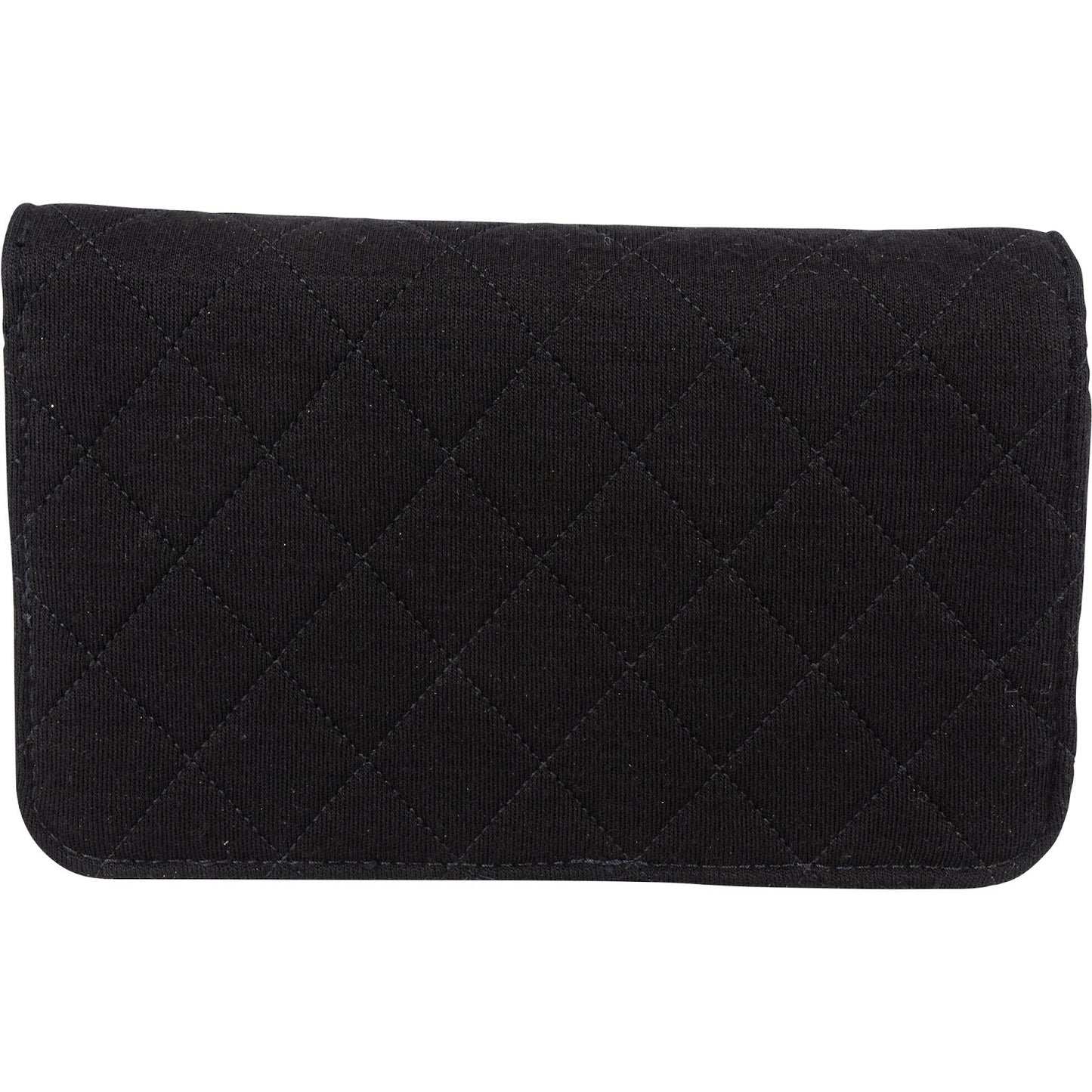 Chanel Quilted Cotton 24K Gold Single Flap Shoulder Bag