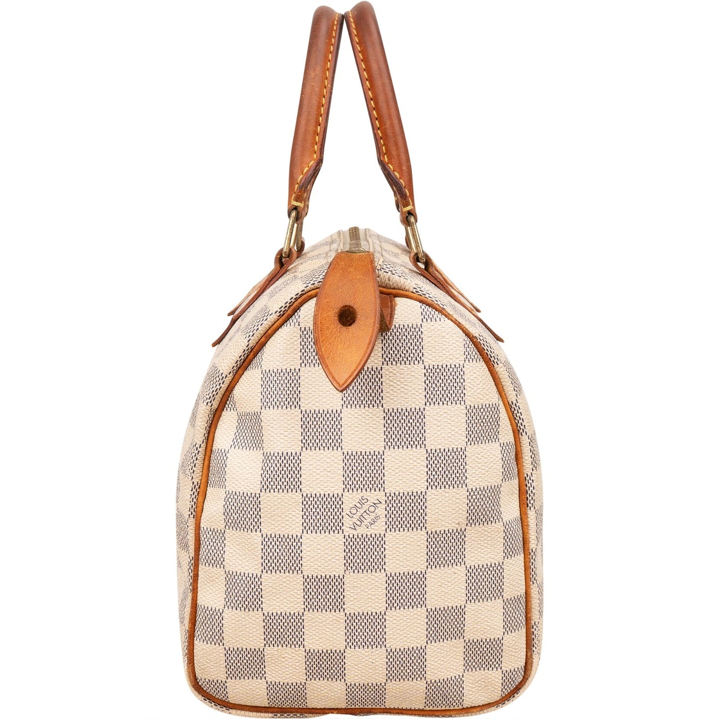 Louis Vuitton Monogram Damier Azur Canvas Speedy 25 Handbag