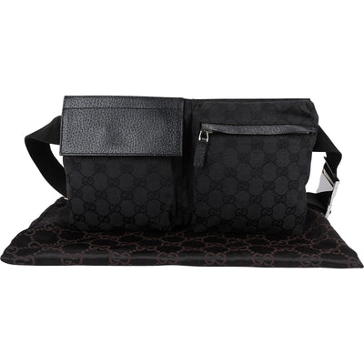 Gucci Monogram GG Belt Crossbody Bag