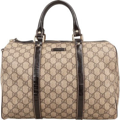 Gucci Monogram GG Supreme Joy Boston Handbag