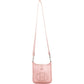 Hermès Rose Sakura Clemence Leather Mini Evelyne 16 Crossbody Bag