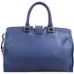 Yves Saint Laurent Blue Calfskin Cabas Chyc Handbag