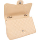 Chanel Jumbo Single Flap aus gestepptem Caviar-Leder – Ansicht 12