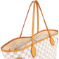Louis Vuitton Monogram Damier Azur Canvas Neverfull MM Shoulder Bag