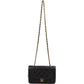 Chanel Quilted Lambskin Diana 24K Gold Single Flap Crossbody Bag