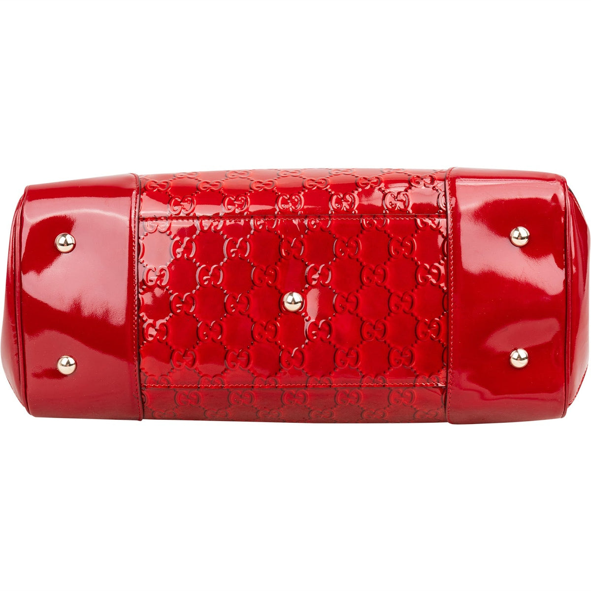 Gucci Patent Leather Microguccissima Princy Handbag