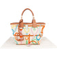 Hermès Canvas Monogram Steeple 25 Handbag