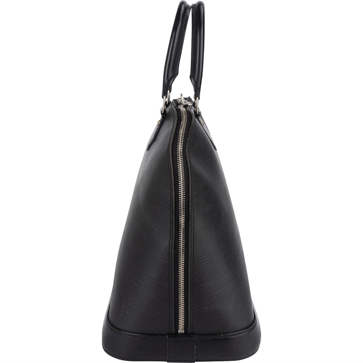 Louis Vuitton Noir Epi Leather Alma GM Handbag