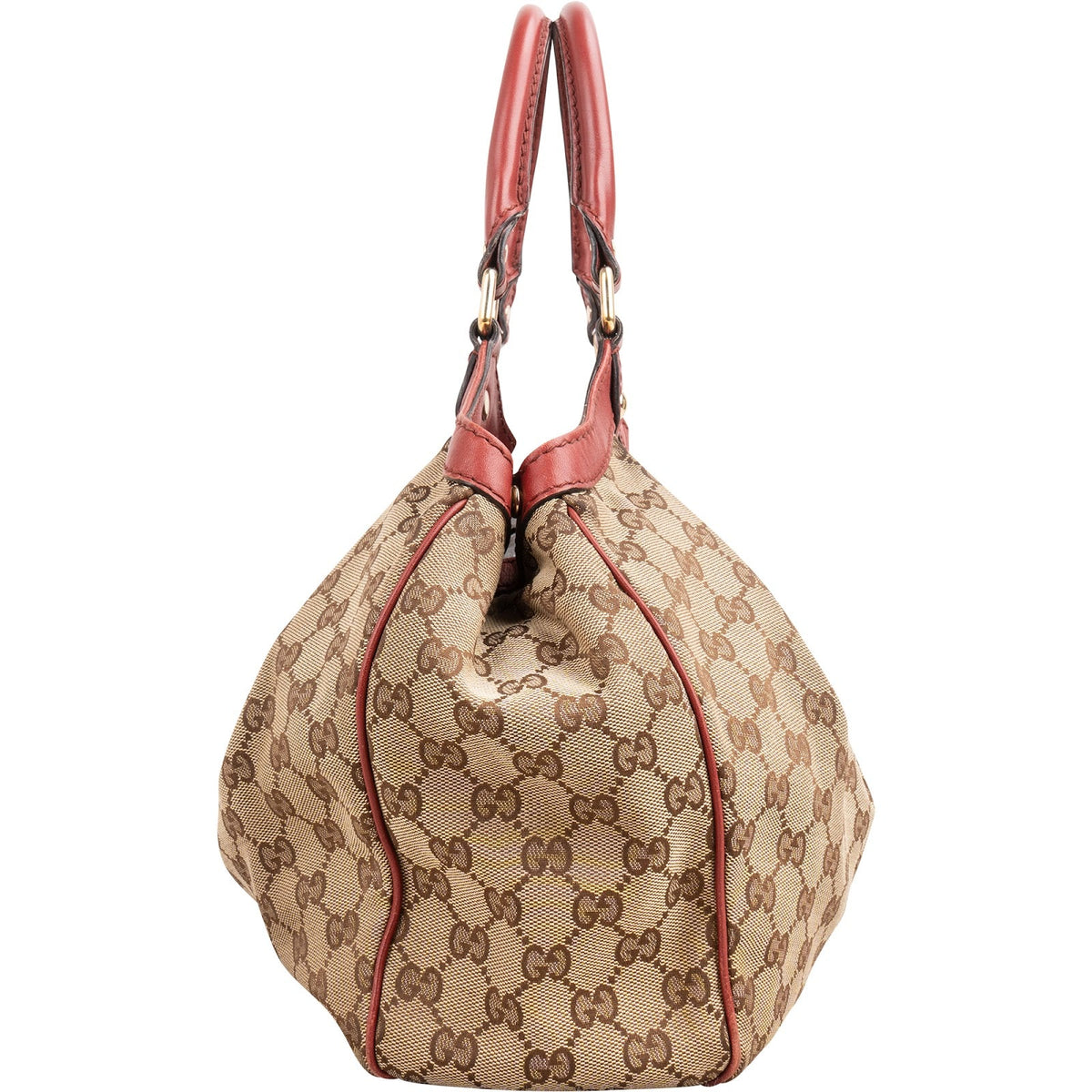 Gucci Monogram GG Canvas Sukey Tote Handbag