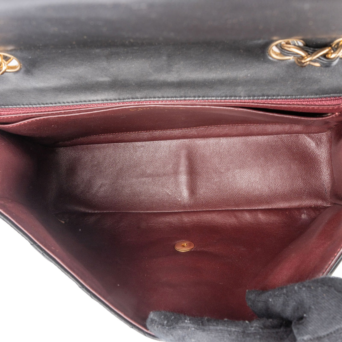 Chanel Quilted Lambskin Jumbo Single Flap Shoulder Crossbody Bag