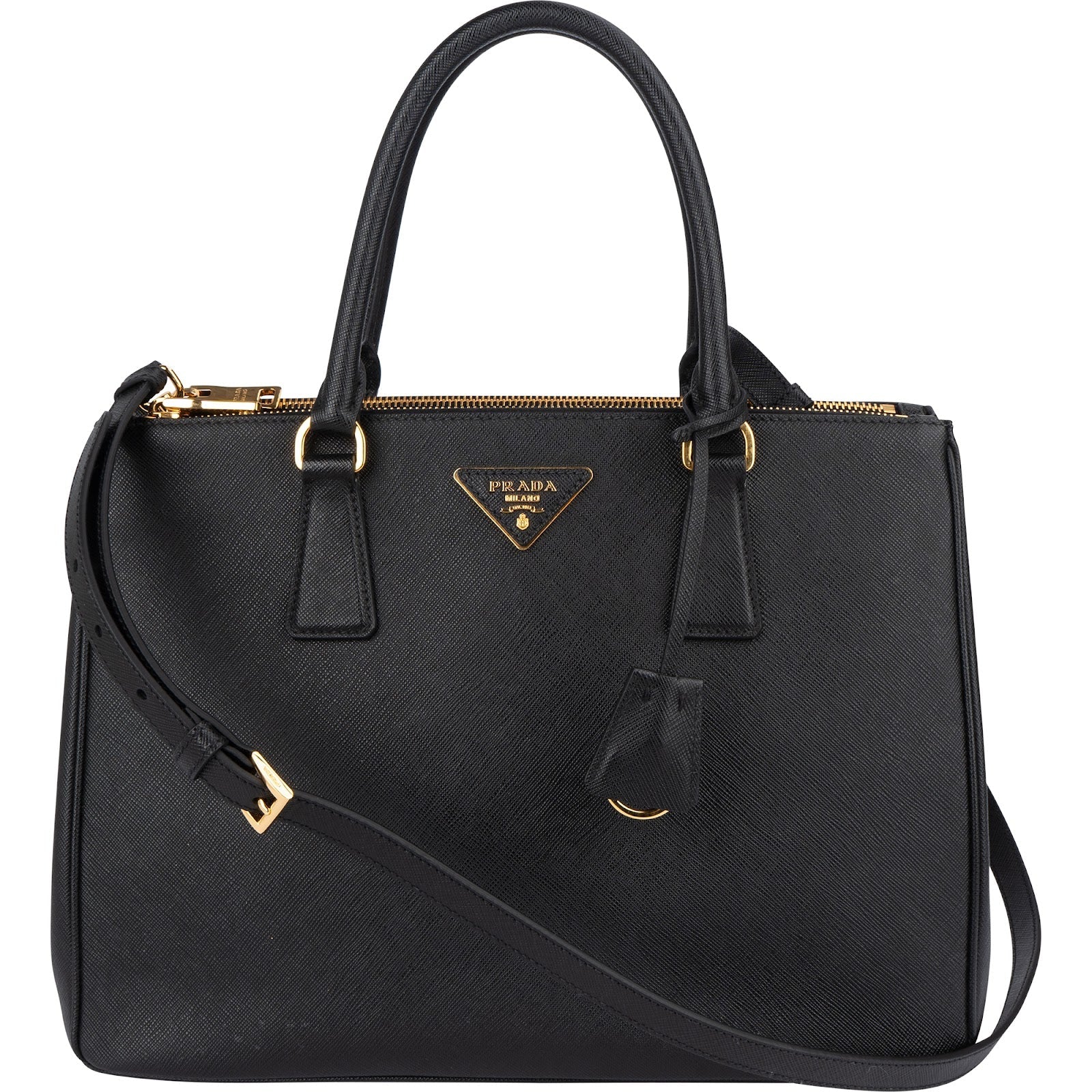 Prada Saffiano Leather Galleria Handbag