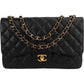 Chanel Quilted Lambskin Jumbo Single Flap Shoulder Crossbody Bag