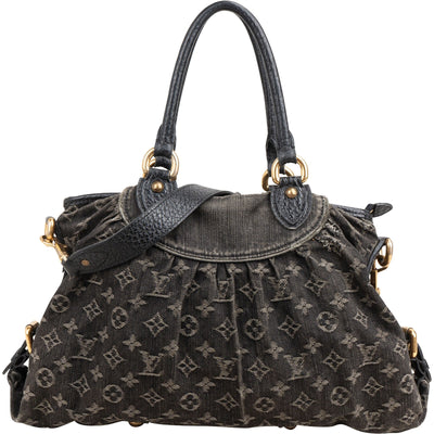 Louis Vuitton Monogram Denim Neo Cabby MM Handbag
