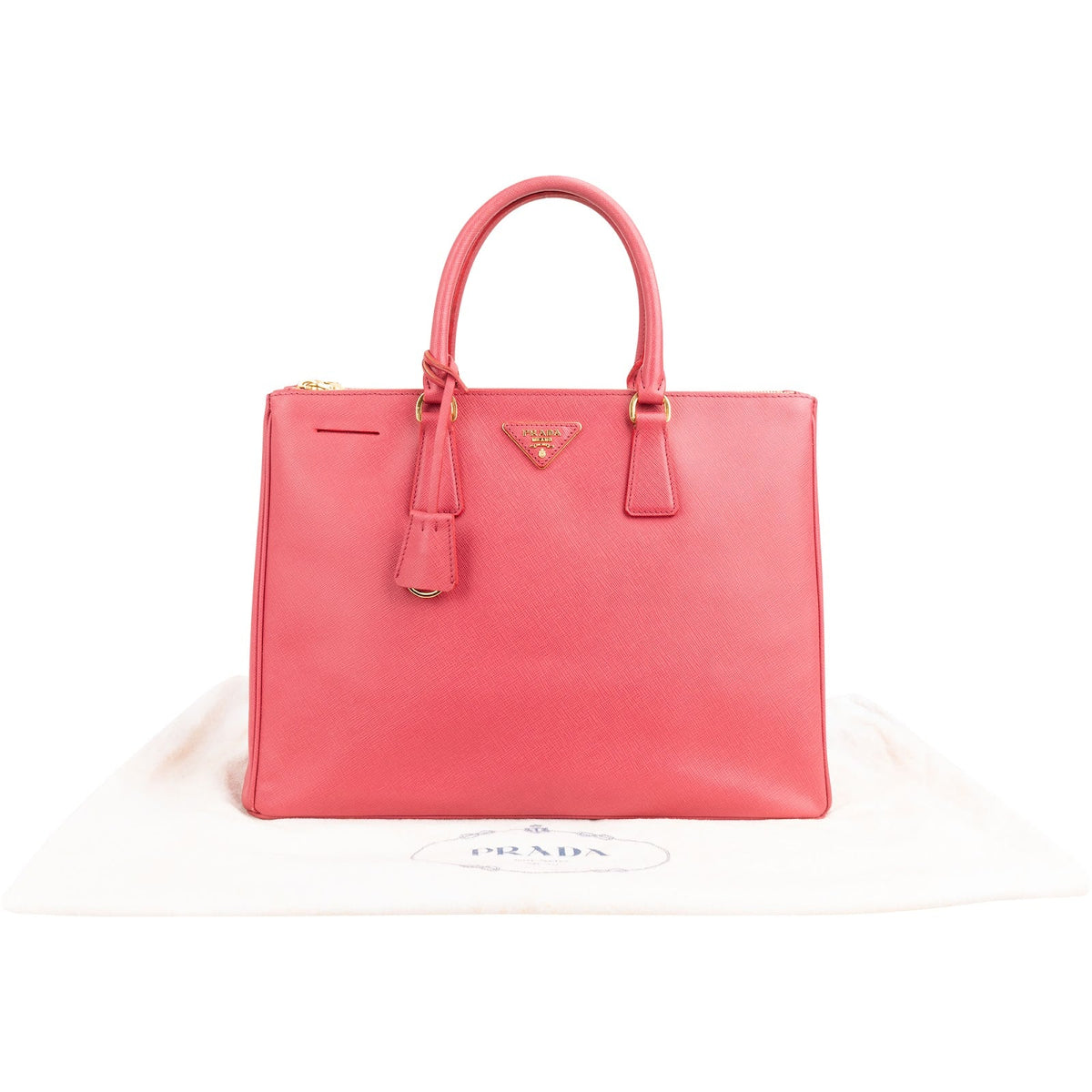 Prada Saffiano Leather Large Galleria Tote Handbag