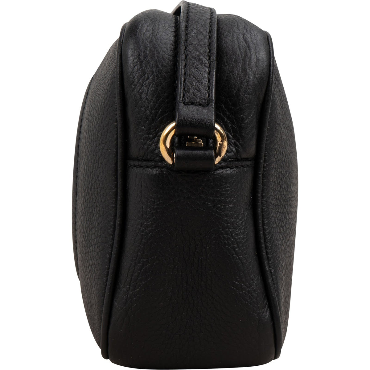 Gucci Pebbled Leather GG Soho Disco Camera Crossbody Bag